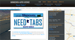 Desktop Screenshot of mnautolicense.com