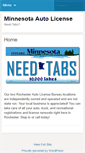 Mobile Screenshot of mnautolicense.com